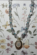 Forget-Me-Not Locket Necklace