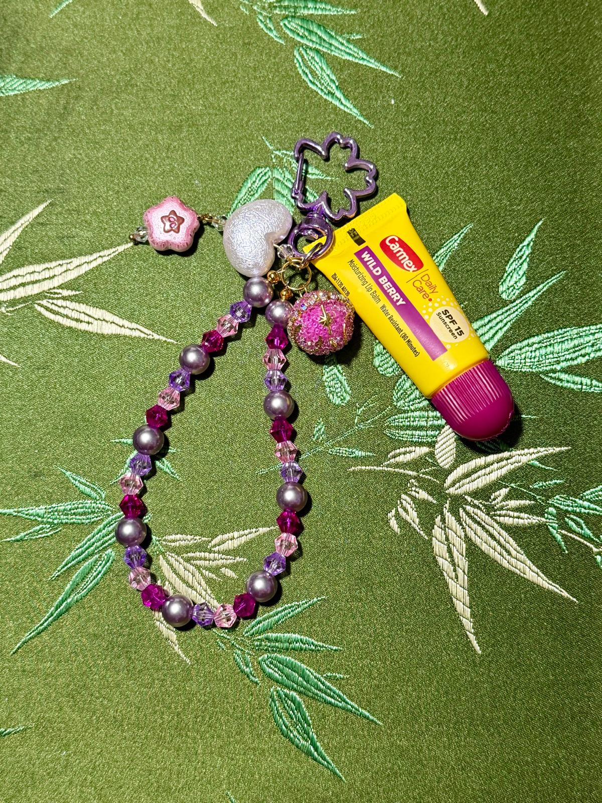 Berry Balm Luxe Lip Balm Keychain